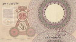 Image #2 of 25 Gulden 1955 (10. IV.)