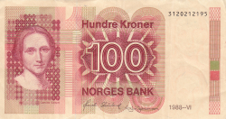 Image #1 of 100 Kroner 1988