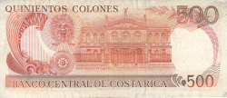 500 Colones 1989 (14. VI.)