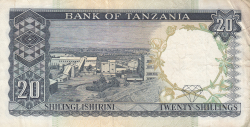 Image #2 of 20 Shillings ND (1966)