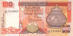 100 Rupees 2001 (12. XII.)