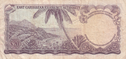 Image #2 of 20 Dolari ND (1965)