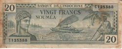 Image #1 of 20 Francs ND (1944)