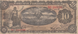 Image #1 of 10 Pesos 1914 (1. XII.) - 2