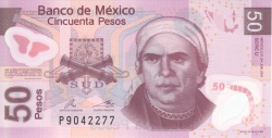 Image #1 of 50 Pesos 2011 (24. VI.) - Serie U