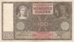 Image #1 of 100 Gulden 1939 (28. VI.)