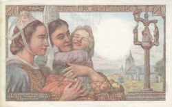 Image #2 of 20 Francs 1943 (7. X.)