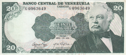 Image #1 of 20 Bolivares 1974 (23. IV.)
