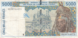 5000 Francs (19)99