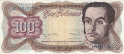Image #1 of 100 Bolivares 1978 (12. XII.)