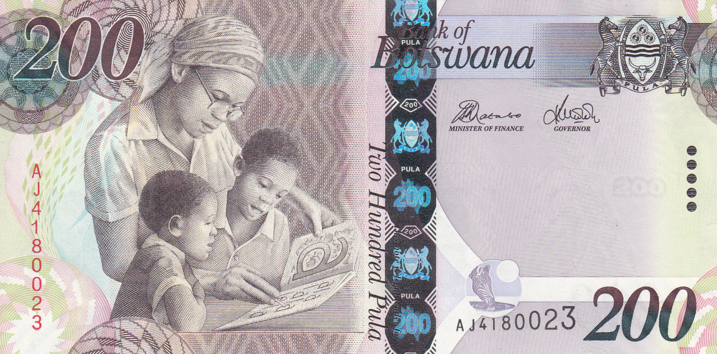 BOTSWANA 20 Pula Banknote World Paper Money UNC Currency Pick p31d 2014 Bill 