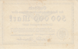 Image #2 of 500 000 Mark 1923 (8. VIII.)