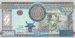 Image #1 of 2000 Francs 2008 (1. XII.)