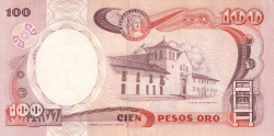 Image #2 of 100 Pesos Oro 1987 (1. I.)