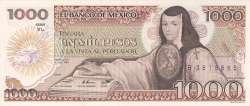 Image #1 of 1000 Pesos 1985 (19. VII.) - Serie XL
