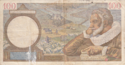 Image #2 of 100 Francs 1941 (20. XI.)