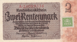 Image #1 of 2 Deutsche Mark ND (1948)