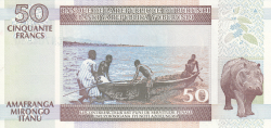 Image #2 of 50 Francs 2001 (1. VIII.)
