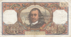 Image #2 of 100 Francs 1971 (1. VII.)