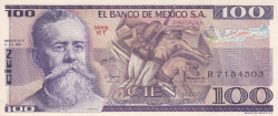 100 Pesos 1978 (5. VII.) - Serie KT