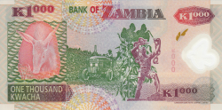 Image #2 of 1000 Kwacha 2005