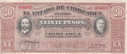 Image #1 of 20 Pesos 1915 (I.)