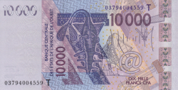 Image #1 of 10,000 Francs (20)03