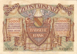 10 000 Mark 1923 (1. IV.) - 1