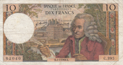 10 Francs 1968 (4. I.)