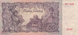 Image #2 of 50 Schilling 1951 (2. I.)