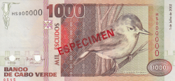 Image #1 of 1000 Escudos 2002 (1. VII.) - specimen