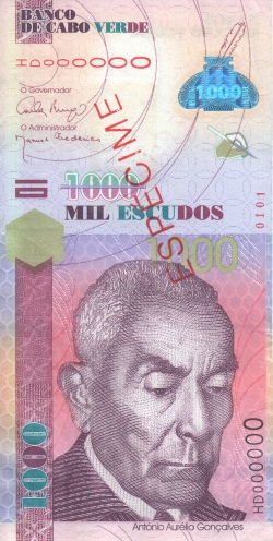 Image #1 of 1000 Escudos 2007 (25. IX.) - specimen