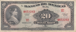 Image #1 of 20 Pesos 1970 (22. VII.)