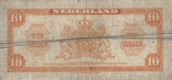 Image #2 of 10 Gulden 1943 (4. II.)