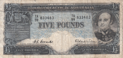 Image #1 of 5 Pounds ND (1960-1965)