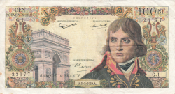 100 Franci Noi (Nouveaux Francs) 1959 (5. III.)