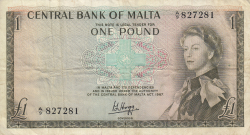 Image #1 of 1 Pound ND(1969)