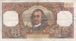 Image #2 of 100 Francs 1968 (7. III.)