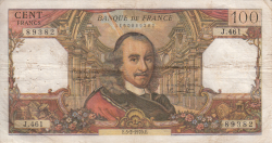 Image #1 of 100 Francs 1970 (5. II.)