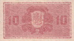 Image #2 of 10 Markkaa 1945 (1948) - signatures Hekkonen / Carpelan