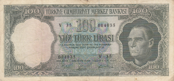 Image #1 of 100 Lira L.1930 (1.10.1964)