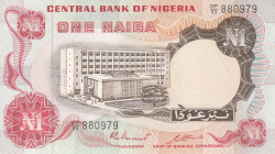 Image #1 of 1 Naira ND (1973-1978)