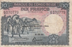 10 Francs 1944 (10. VI.)
