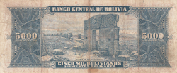 5000 Bolivianos L.1945