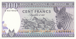 100 Franci 1982 (1. VIII.)