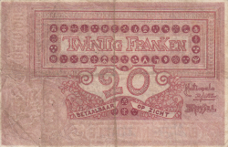 Image #2 of 20 Francs 1913 (2. VII.)