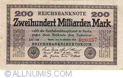 Image #1 of 200 Milliarden (200 000 000 000) Mark 1923 (15. X.)