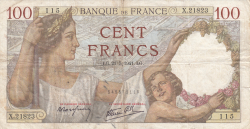 100 Francs 1941 (21. V.)