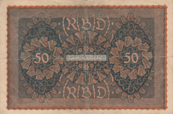 Image #2 of 50 Mark 1919 (24. VI.) - Reihe 4