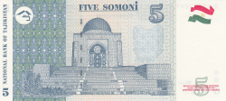 5 Somoni 1999 (2000)
